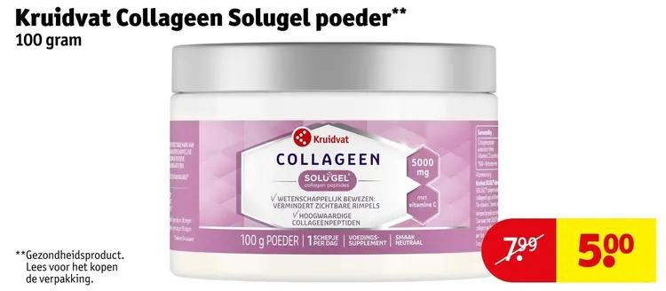 Aanbieding: Collageen Solugel poeder