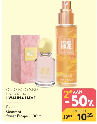 Promotie: Geurmist Sweet Escape