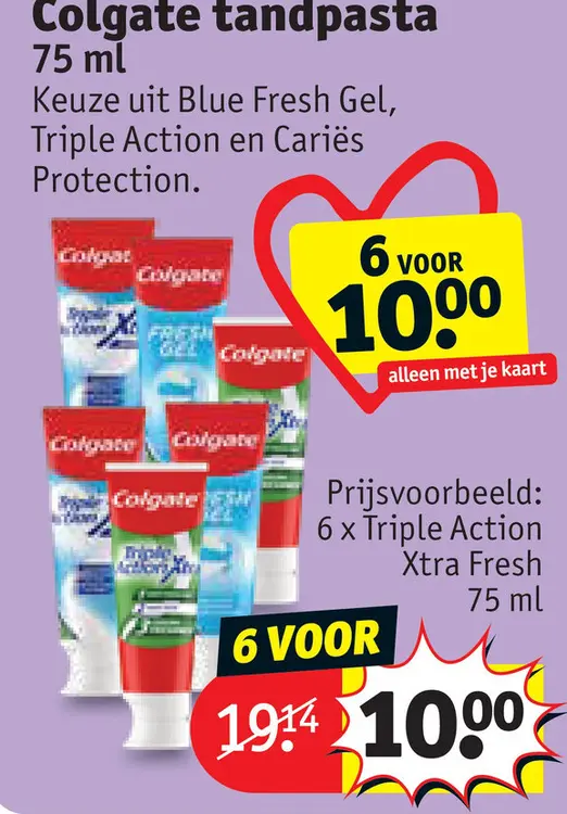 Promotie: Tandpasta