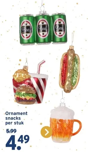 Aanbieding: Ornament snacks