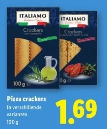 Aanbieding: Pizza crackers