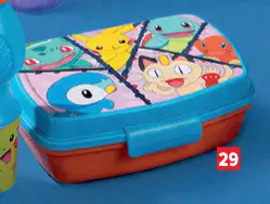 Promotie: Lunchdoos Pokémon (3+1 GRATIS)