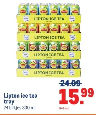 Aanbieding: Lipton ice tea