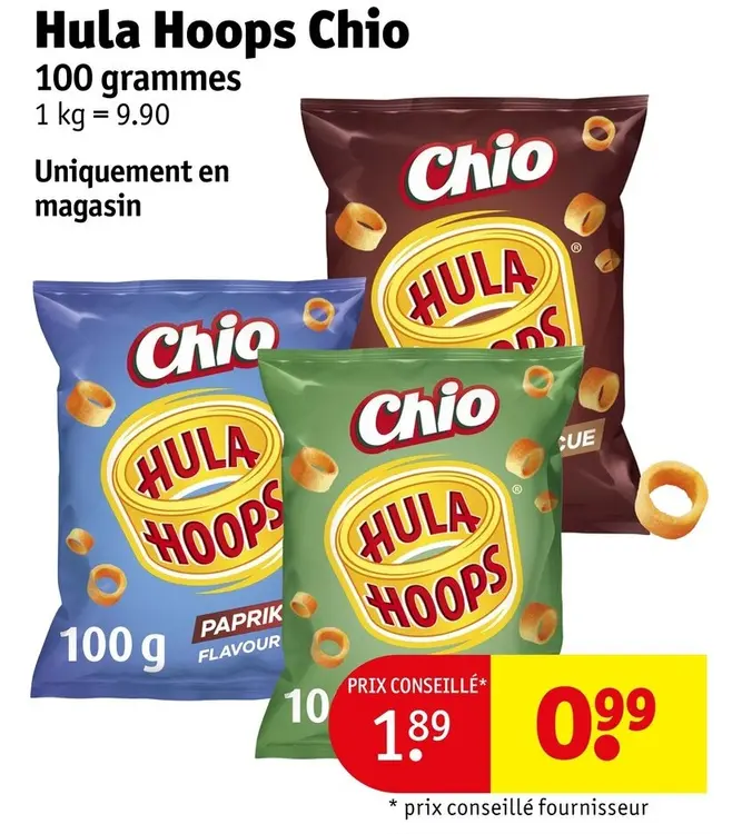 Offre: Hula Hoops