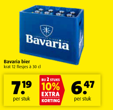 Aanbieding: Bavaria bier krat