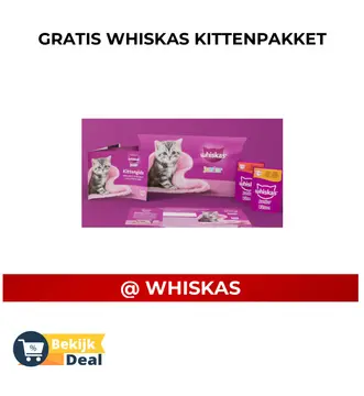 Aanbieding: Whiskas Kittenpakket