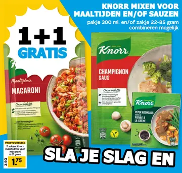 Aanbieding: Knorr mixen voor maaltijden en/of sauzen