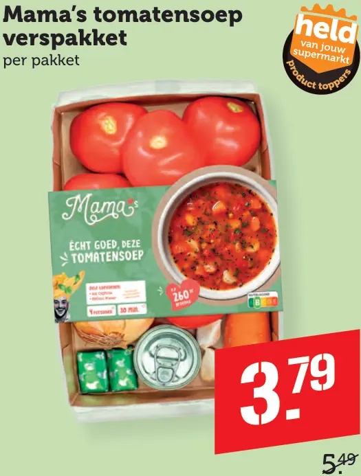 Aanbieding: Mama's Tomatensoep verspakket