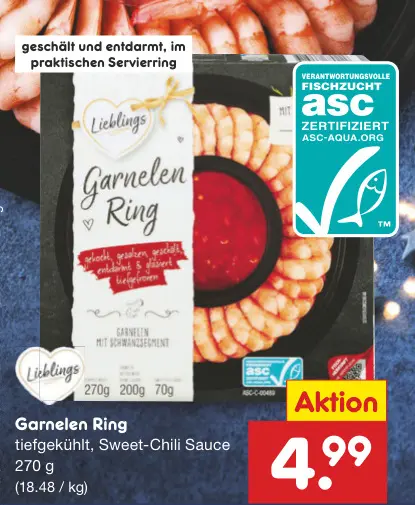 Aanbieding: Garnelen Ring