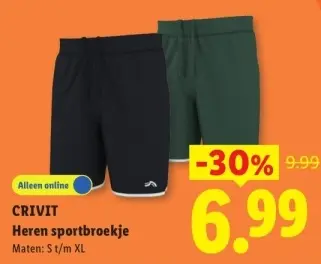 Aanbieding: Heren sportbroekje