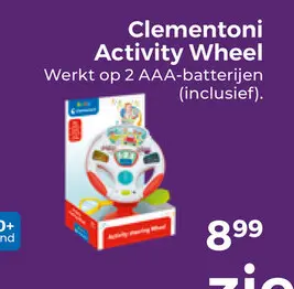 Aanbieding: Clementoni Activity Wheel