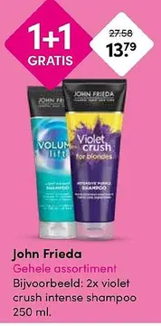 Aanbieding: John Frieda Gehele assortiment