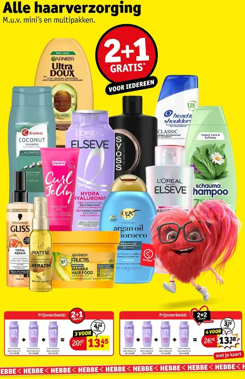 Promotie: Alle haarverzorging