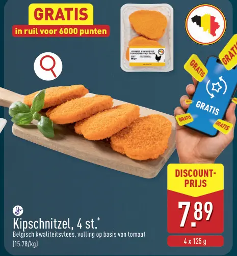 Promotie: Kipschnitzel