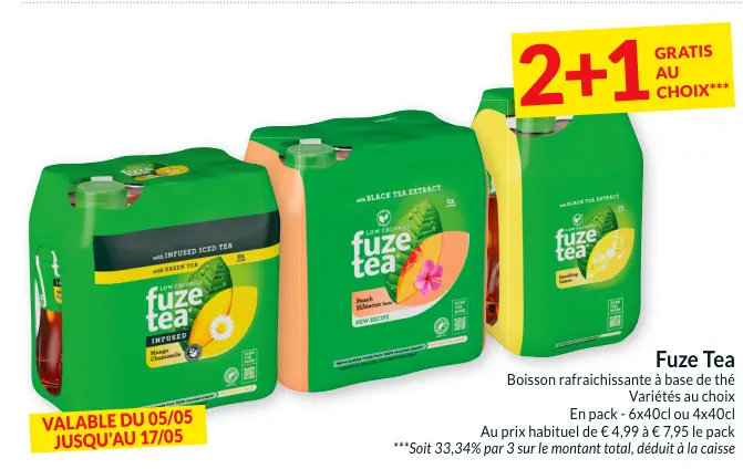 Offre: Fuze Tea