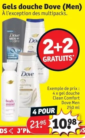 Offre: Gels douche