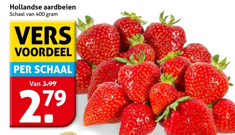 Aanbieding: Hollandse aardbeien