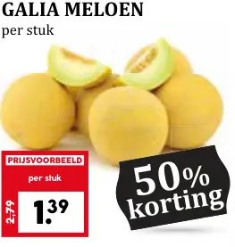 Aanbieding: Galia meloen