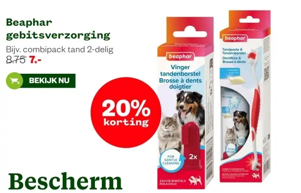 Aanbieding: Beaphar gebitsverzorging