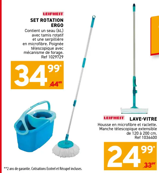 Offre: Set rotation ergo