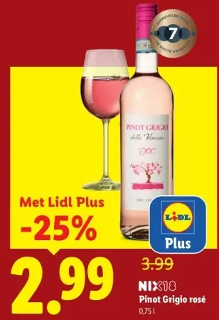 Aanbieding: Pinot Grigio rosé