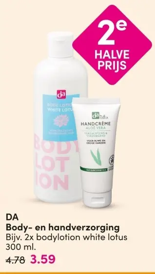 Aanbieding: Body- en handverzorging