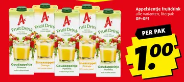 Aanbieding: Appelsientje fruitdrink