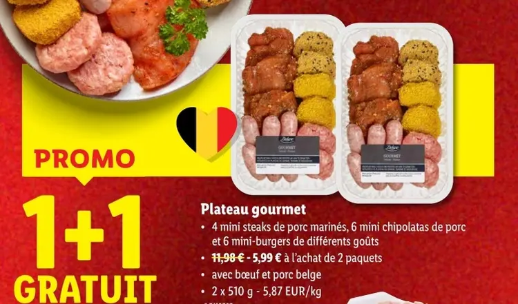 Offre: Plateau gourmet