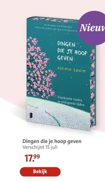 Aanbieding: Dingen die je hoop geven
