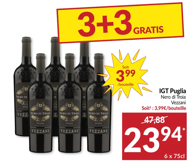 Offre: IGT Puglia Nero di Troia Vezzani