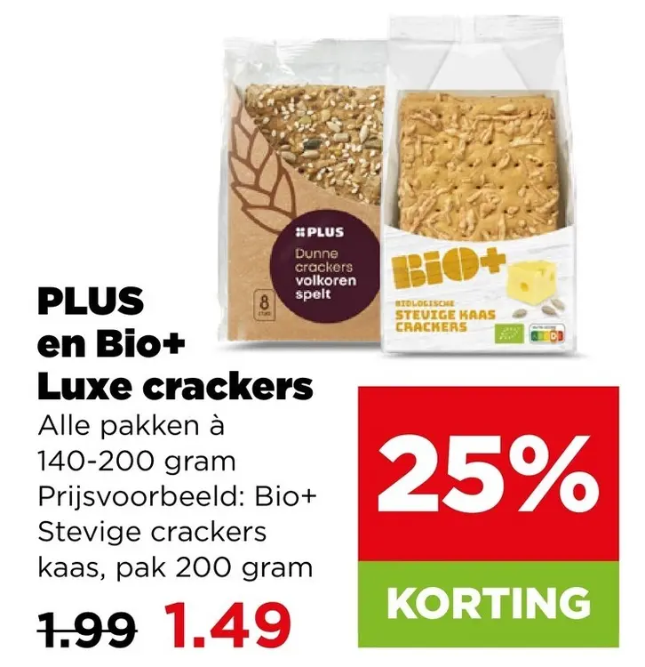 Aanbieding: Luxe crackers