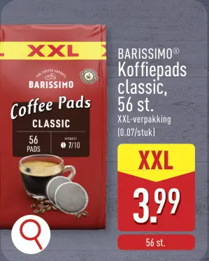 Promotie: Koffiepads classic