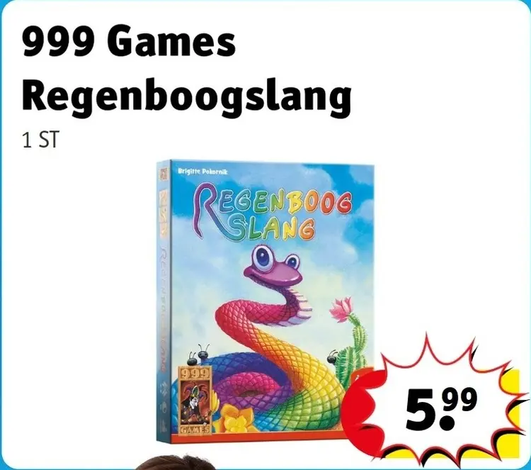Aanbieding: Regenboogslang