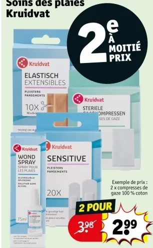 Offre: Soins des plaies