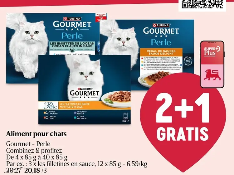 Offre: Aliment pour chats