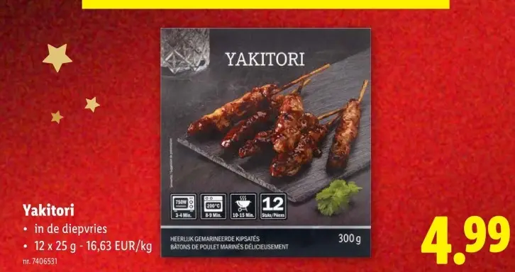Promotie: Yakitori
