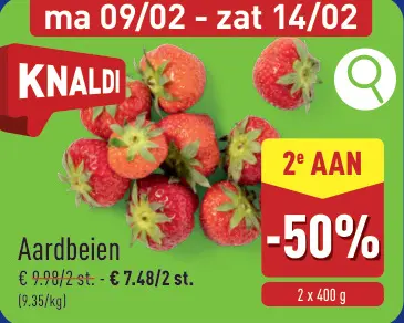 Promotie: Aardbeien