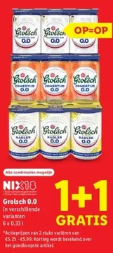 Aanbieding: Grolsch 0.0