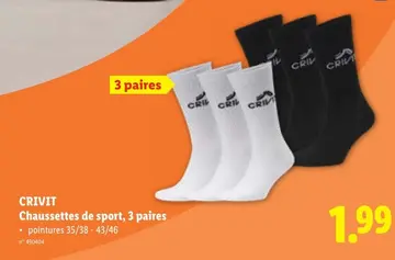 Offre: Chaussettes de sport