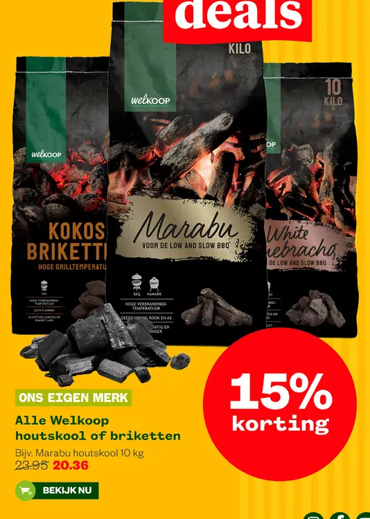 Aanbieding: Marabu houtskool