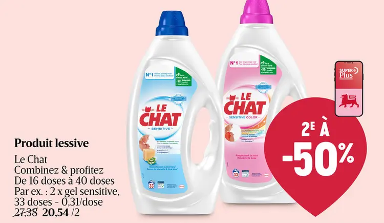 Offre: Produit lessive