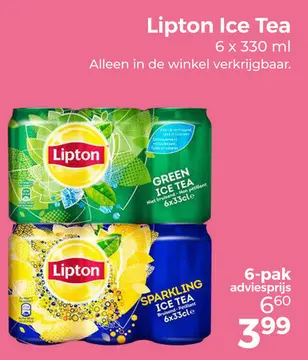 Aanbieding: Lipton Ice Tea