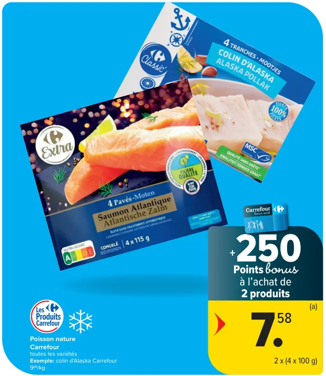 Offre: Poisson nature