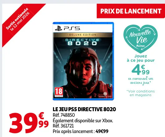 Promotie: Le jeu ps5 directive 8020
