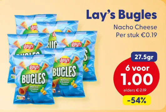 Aanbieding: Bugles Nacho Cheese