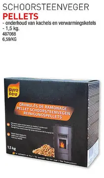 Aanbieding: Schoorsteenveger pellets