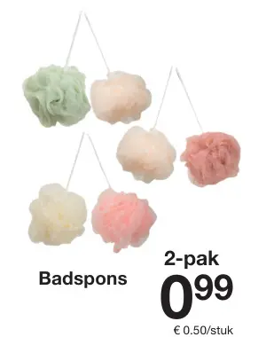 Aanbieding: Badspons