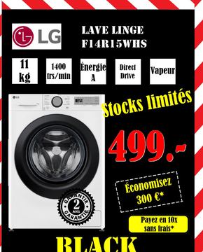 Offre: LAVE LINGE F14R15WHS