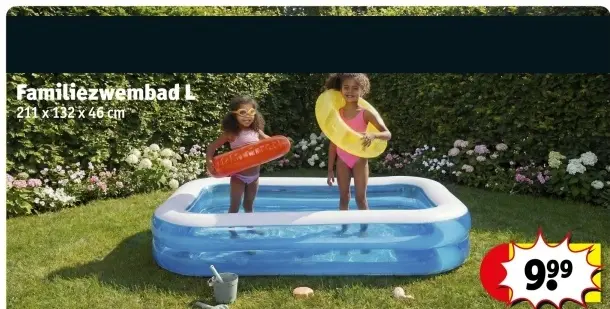 Promotie: Familiezwembad L