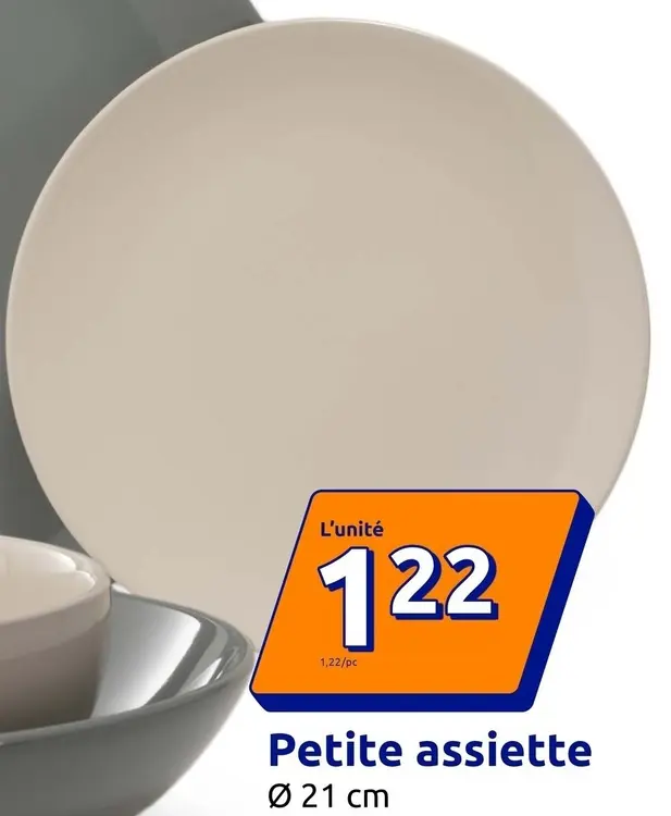 Offre: Petite assiette